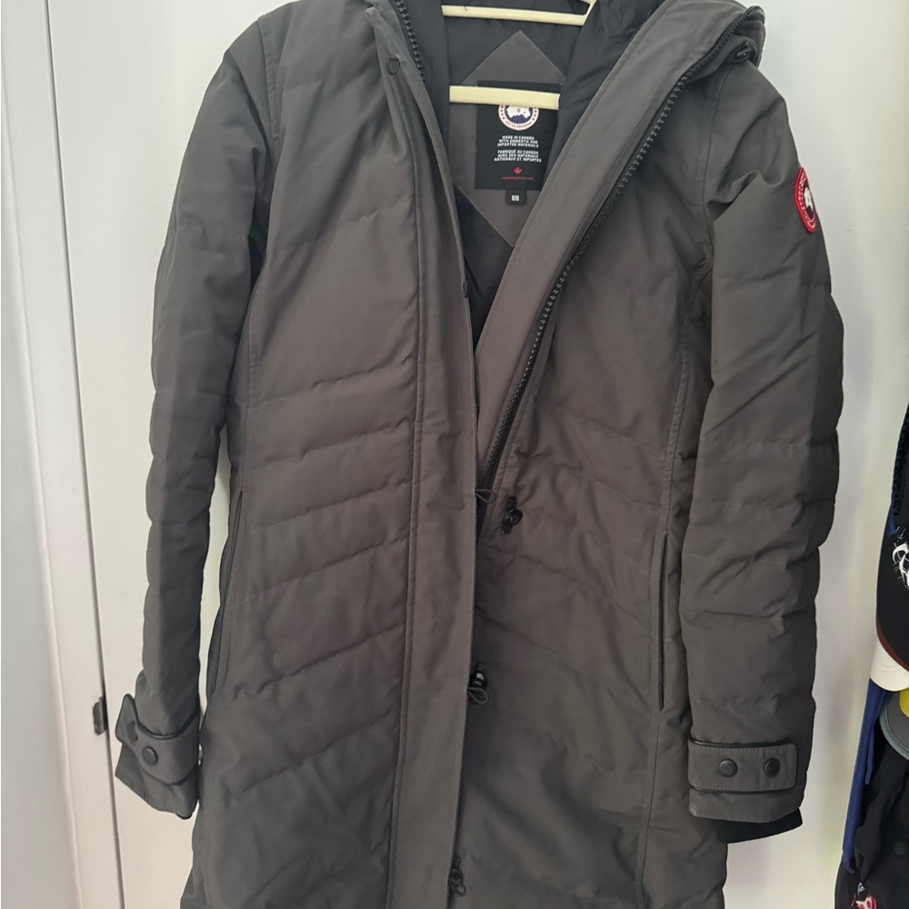 Canada Goose Gray Loretta Parka Size M Excellent condition
